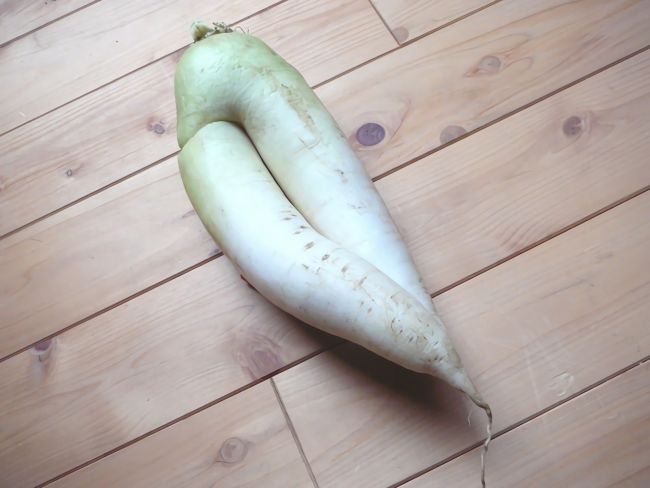 大根足