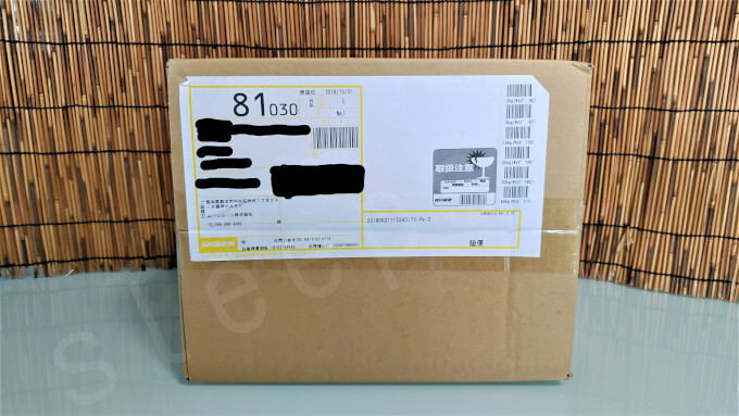 YOKONE3の替えの枕カバーの外箱の画像